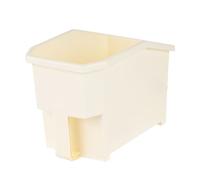 IRIS Storage Bin with Front Pull Handle, 4 Pack Hanging Cabinet Organizer for Pantry, Closet, Kitchen, Bathroom, Under Sink, Shelf Storage & Home Organization