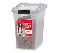 IRIS USA, Inc. 12.75 Quart Airtight Pet Food Container, Gray (500085)