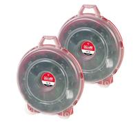 IRIS USA, Inc. 24" Wreath Box, Red, 0