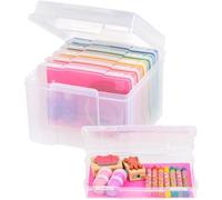 IRIS USA, Inc. 5" x 7" Photo Storage and Craft Keeper, Pvc, Small-5"x7"