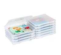IRIS USA, Inc. IRIS Portable Project Case, Slim 10-Pack