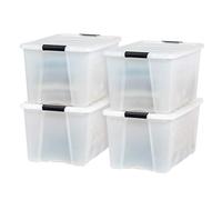 IRIS USA, Inc. Storage Bin, Pearl, 72 Litre