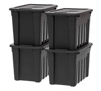 IRIS USA, Inc. UT-20 20 Gallon Utility Tote, Black