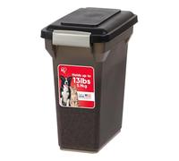 IRIS USA Nmp-S Premium Airtight Pet Food Storage Container, 12.5-Pounds,Smoke