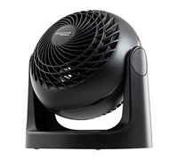 IRIS USA WOOZOO Air Circulator Fan, Vortex Fan, Desk Fan, Portable Fan, 3 Speed Settings, 360 Tilting Head, 46ft Max Air Distance, Medium, Black