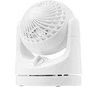 IRIS USA WOOZOO Desk Fan, Oscillating Table Air Circulator, 3 Speed, Max Air Distance 9.8m, 112° Tilt, 27.5dB Low Noise Motor, Small