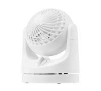 IRIS USA WOOZOO Desk Fan, Oscillating Table Air Circulator, 3 Speed, Max Air Distance 9.8m, 112° Tilt, 27.5dB Low Noise Motor, Small