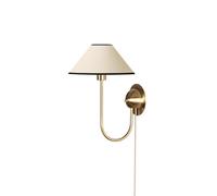 Iris Wall Lamp Cream/Black