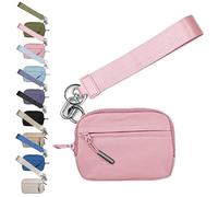 Iris' Wallet 2nd Gen, Zippered Card Case with ID Window (Pink)