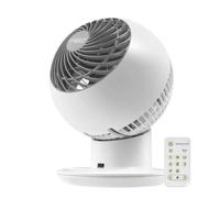 IRIS Woozoo Globe Multi-Directional 5-Speed Oscillating Fan [2024 Model], Small, White