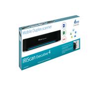 IRIScan Executive 4 CIS Sensor 600 x 600 DPI Micro USB Sheet-Fed Scanner Black