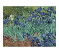 Irises Famous Fine Art Floral Jigsaw Puzzle by Vincent Van Gogh - 500 Pieces