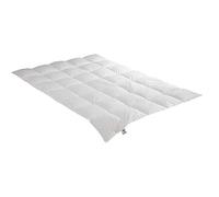 Irisette Nora Medium Mono Down Duvet All-Season Duvet 100% Cotton 100% Down with Storage Bag 135 x 200 cm White Öko-Tex Certified Produced according to German Quality Standard
