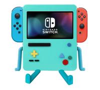 IRISFLY Stand for Nintendo Switch Accessories, USB Portable Dock Playstand for Nintendo Switch OLED Cute Case Decor (Blue)