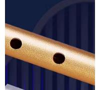 Irish 6 Hole Tin Penny Flute An Essential Tool for Every Musician Interested in Exploring the Depths of Traditional Folk Music Expressions (A)