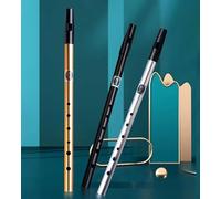 Irish 6 Hole Tin Penny Flute An Essential Tool for Every Musician Interested in Exploring the Depths of Traditional Folk Music Expressions (E)