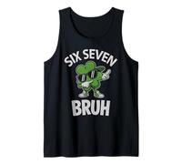Irish 67 Bruh St Patrick Joke Gen Alpha Z Sigma Six Seven Tank Top