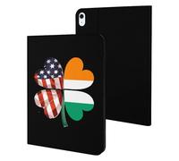 Irish A-mericans Flag Shamrock Case Compatible for ipad Air5/air4 (10.9in) /ipad Pro 2018(11in) Tablet Cases Stand Protective Cover with Sleep/Wake