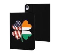 Irish A-mericans Flag Shamrock Case Compatible for ipad Mini6 (8.3in) Tablet Cases Stand Protective Cover with Sleep/Wake