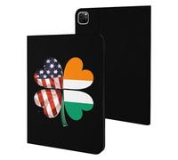 Irish A-mericans Flag Shamrock Case Compatible for IPAD Pro 20/21/22(11in) Tablet Cases Stand Protective Cover with Sleep/Wake