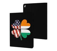 Irish A-mericans Flag Shamrock Case Compatible for ipad Pro/2016 ipad Pro (9.7in) Tablet Cases Stand Protective Cover with Sleep/Wake