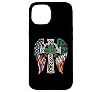 Irish American Celtic Cross Knot - Catholic Ireland Case for iPhone 15