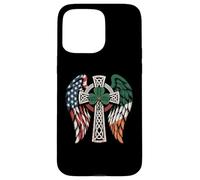 Irish American Celtic Cross Knot - Catholic Ireland Case for iPhone 15 Pro Max