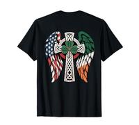 Irish American Celtic Cross Knot - Catholic Ireland T-Shirt