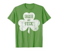 Irish As Feck T-Shirt Saint Patrick Day Gift Shirt T-Shirt