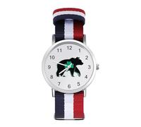 Irish Bear Lucky Shamrock Fashion Watches Men Women Wrist Watch Outdoor Sports