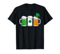 Irish Beer Drinking St Patricks Day Leprechaun Men Women T-Shirt
