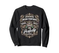 Irish birthday Irish American Heritage Vintage born in 1995 Sweatshirt