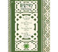 Irish Blessing: Gift Writing Journal with Numbered Pages and Table of Contents; Large & Decorative Interior