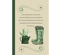 Irish Blessing Green: 6 x 9, 120 Pages, Lined, Writing Journal