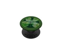 Irish Blessing Heaven Half Hour Before Devil Knows clover PopSockets Adhesive PopGrip