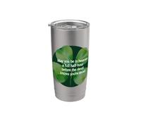 Irish Blessing Heaven Half Hour Before Devil Knows Clover Stainless Steel Insulated Tumbler