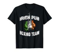 Irish Boxing Funny Ireland Flag T-Shirt - Irish Pub Tshirt T-Shirt