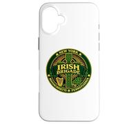 Irish Brigade Civil War NY MA PA Celtic Cross Case for iPhone 16 Plus