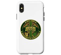 Irish Brigade Civil War NY MA PA Celtic Cross Case for iPhone X/XS