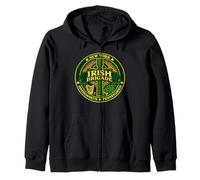 Irish Brigade Civil War NY MA PA Celtic Cross Zip Hoodie
