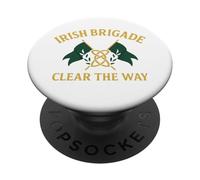 Irish Brigade Clear the Way - US Civil War History PopSockets Adhesive PopGrip