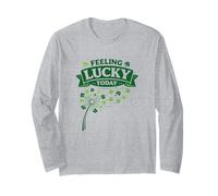 Irish By Heritage Irish Born to Be Irish Celtic Clover Long Sleeve T-Shirt