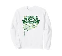 Irish By Heritage Irish Born to Be Irish Celtic Clover Sweatshirt