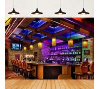 Irish capital, Temple Bar, interior photography backdrop, Dublin's luxury bar, beer, alcohol bottles, wine rack, pub background 440x300CM