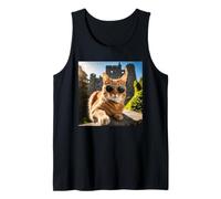 Irish Cat at Blarney Castle Tank Top