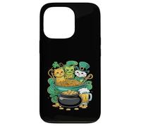 Irish Cats In Ramen Noodle Japanese Anime St Patricks Day Case for iPhone 13 Pro