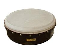 Irish Celtic Bodhrán Drum 18 Inch Tunable Deluxe Mahogany Shell with Natural Goat Skin Head, Professional Traditional Irish Frame Drum with Beater and Tuning Key - Waltons