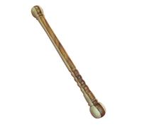 Irish Celtic Bodhrán Drum Beater - Handcrafted Mixed Wood Two-Knob Stick, 9.1" Length - rosewood drum beater-tipper beater (TC 03)