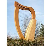 Irish Celtic Children's Harp Harp 12 Strings Light Beech Including Bag