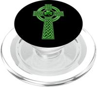 Irish Celtic Cross - Celtic Symbols - Catholic Ireland PopSockets PopGrip for MagSafe